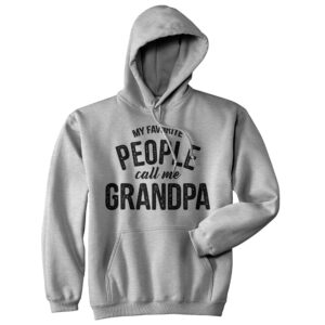 Binmarts My Favorite People Call Me Grandpa Hoodie