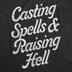 Alternative view of Binmarts Casting Spells And Raising Hell Crew Neck Sweatshirt