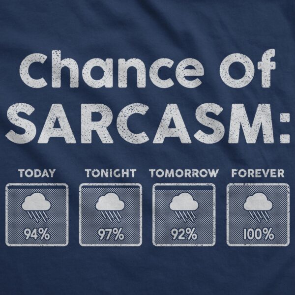 Binmarts Chance Of Sarcasm Hoodie - Image 2