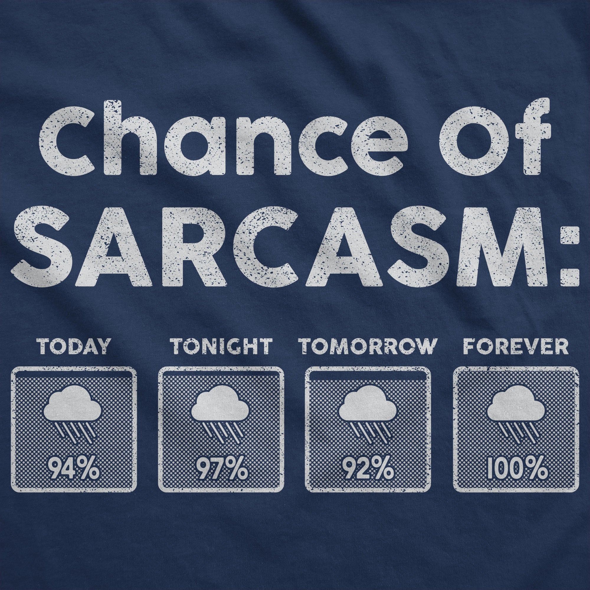 Binmarts Chance Of Sarcasm Hoodie - Image 2