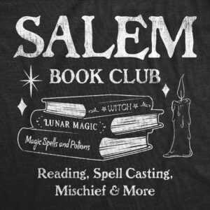 Alternative view of Binmarts Salem Book Club Crew Neck Sweatshirt