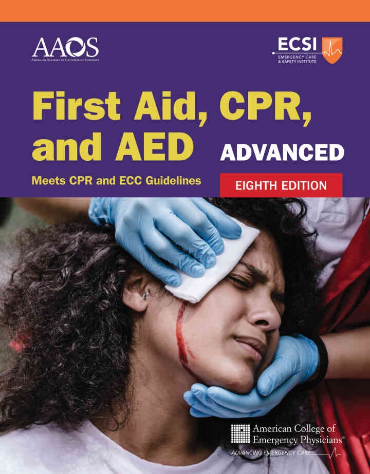Advanced First Aid, CPR, and AED, 8th Edition