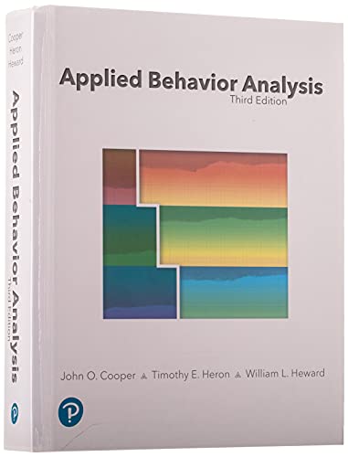 Applied Behavior Analysis (3rd Edition)