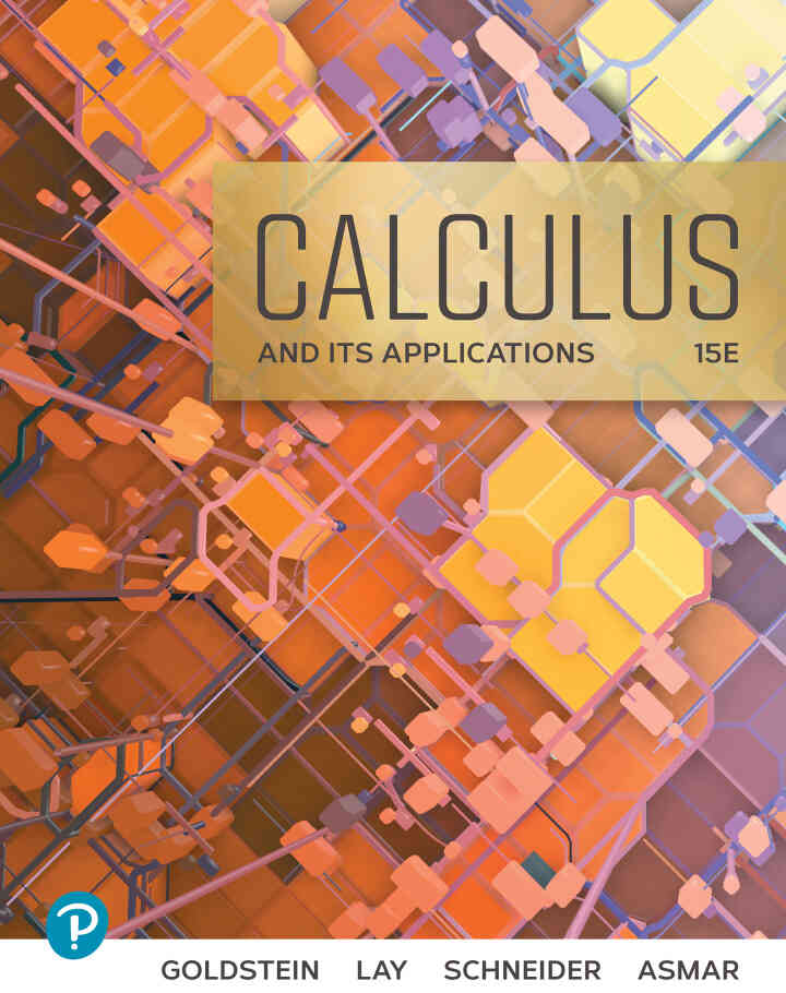 Calculus & Its Applications, 15th Edition