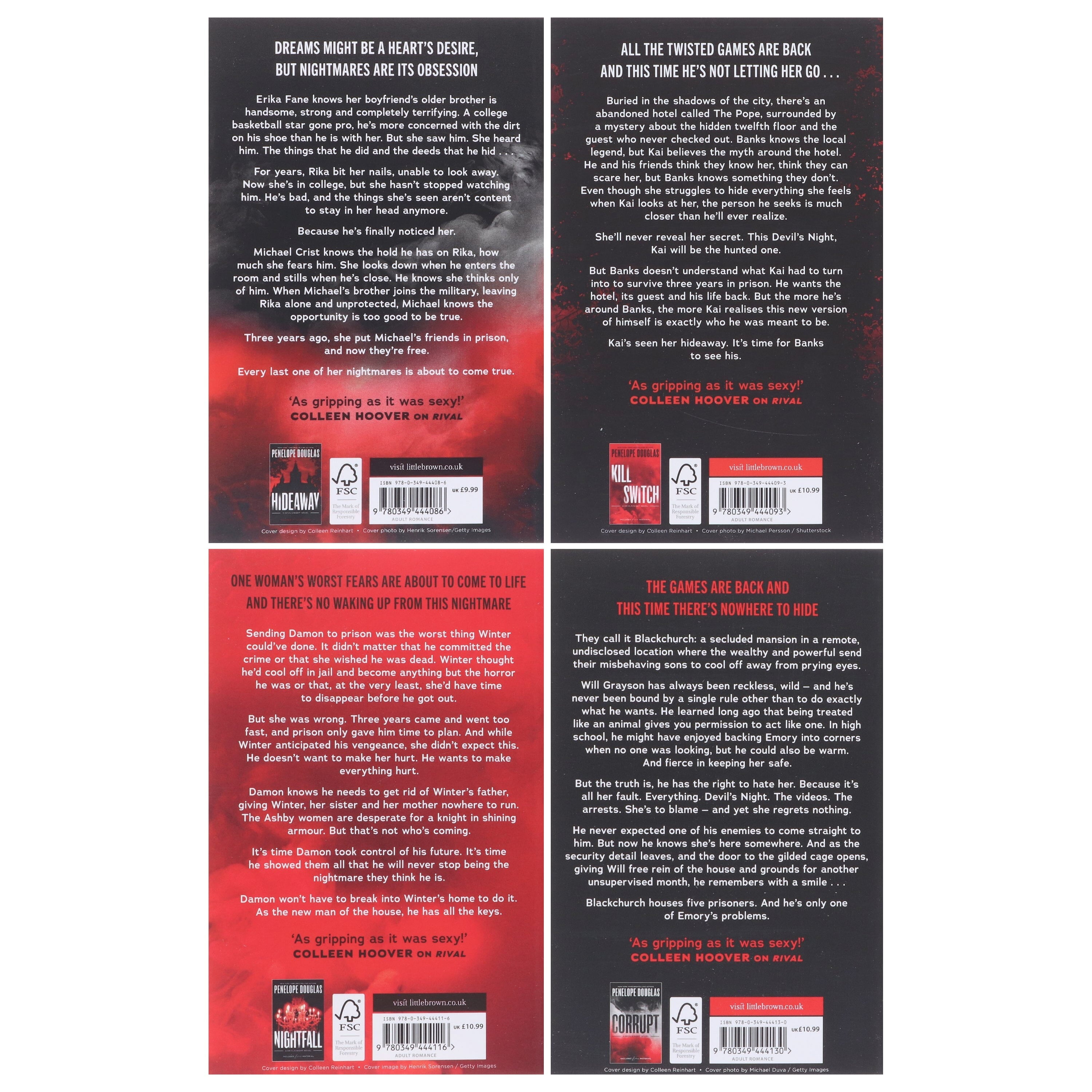 Devil's Night Series by Penelope Douglas: 4-Book Collection Set - Paperback Fiction - Image 4