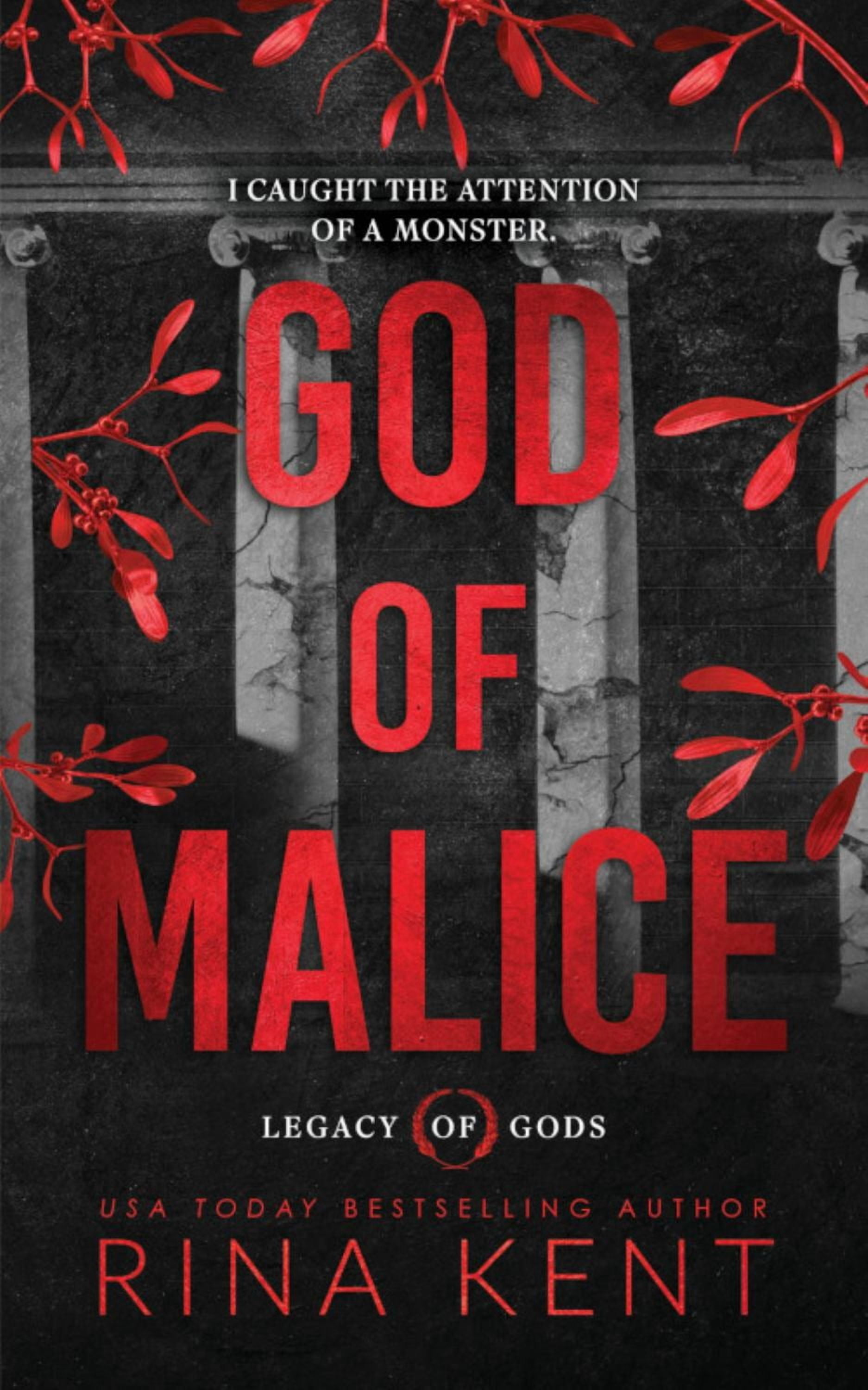 God of Malice by Rina Kent (Legacy of Gods, Paperback)