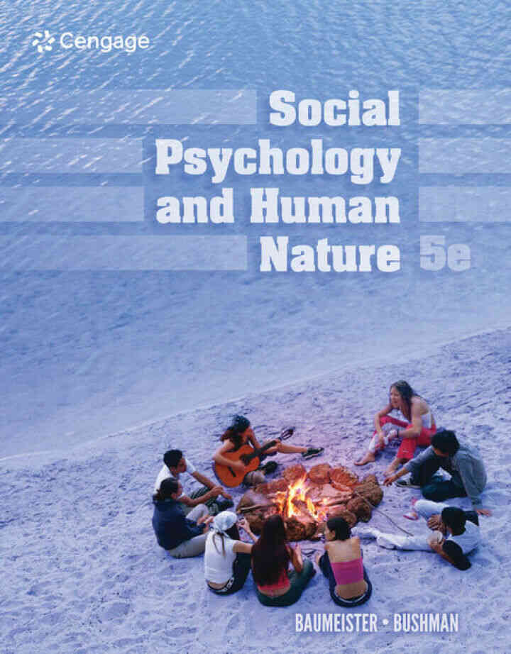 Social Psychology and Human Nature, 5th Edition