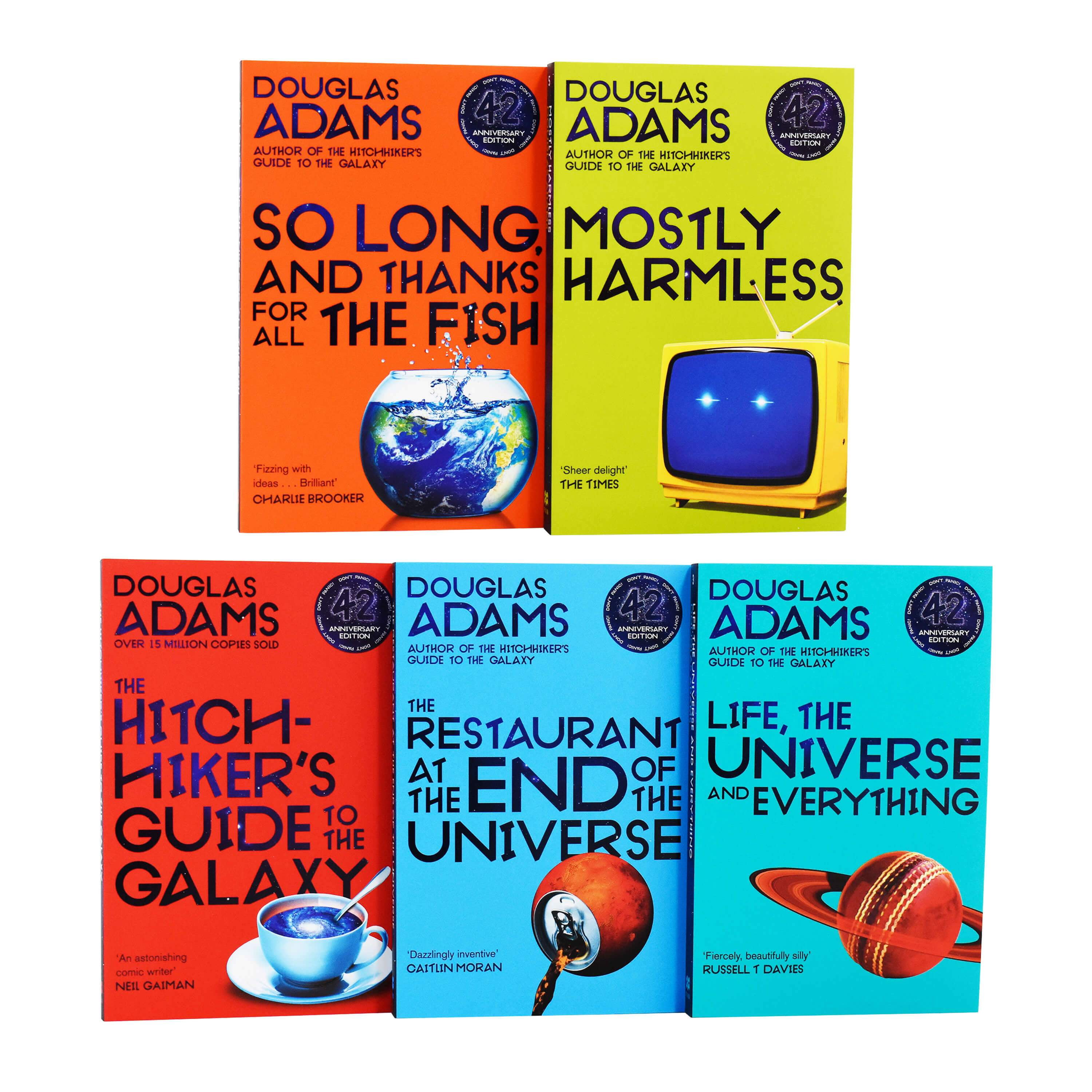 Alternative view of The Hitchhiker's Guide to the Galaxy Books 1-5 Box Set by Douglas Adams - Paperback Collection