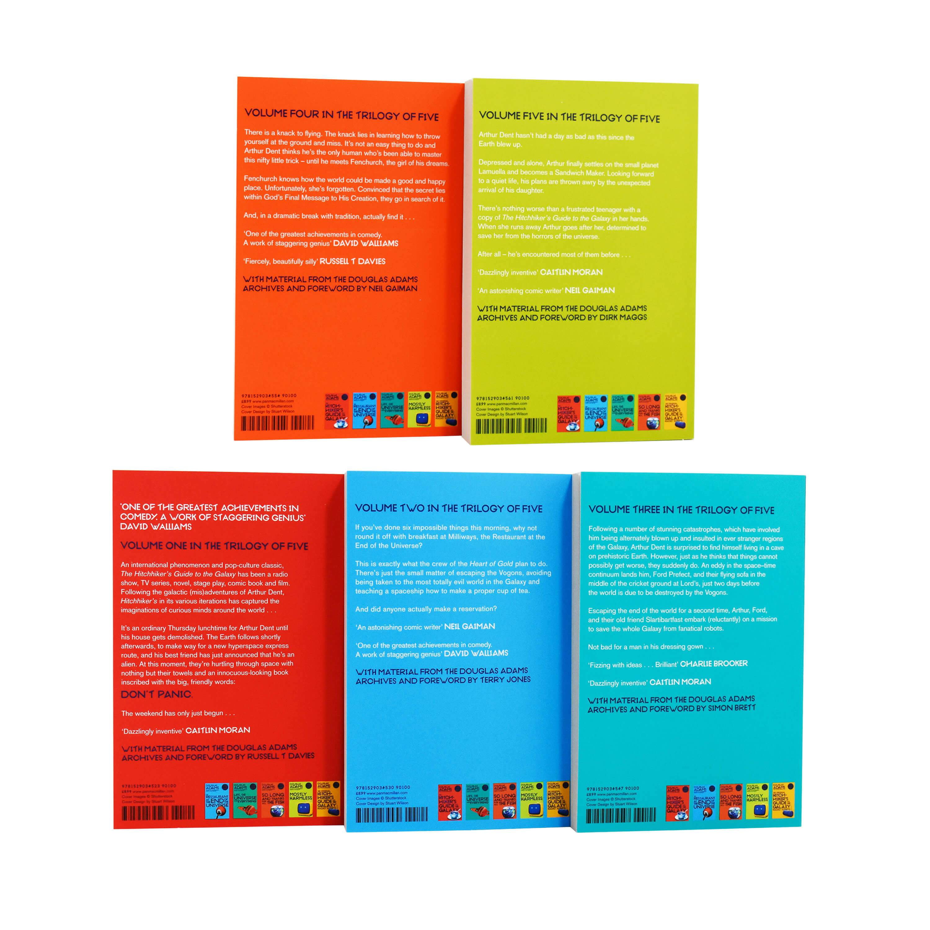 The Hitchhiker's Guide to the Galaxy Books 1-5 Box Set by Douglas Adams - Paperback Collection - Image 3