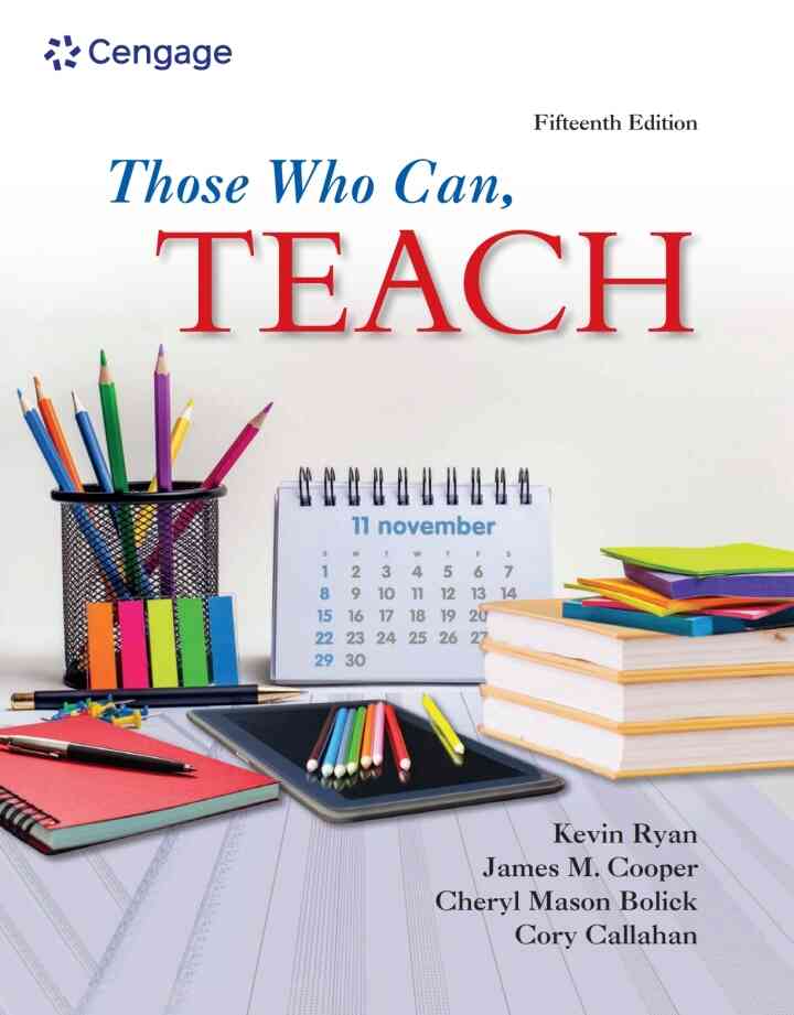 Those Who Can, Teach, 15th Edition