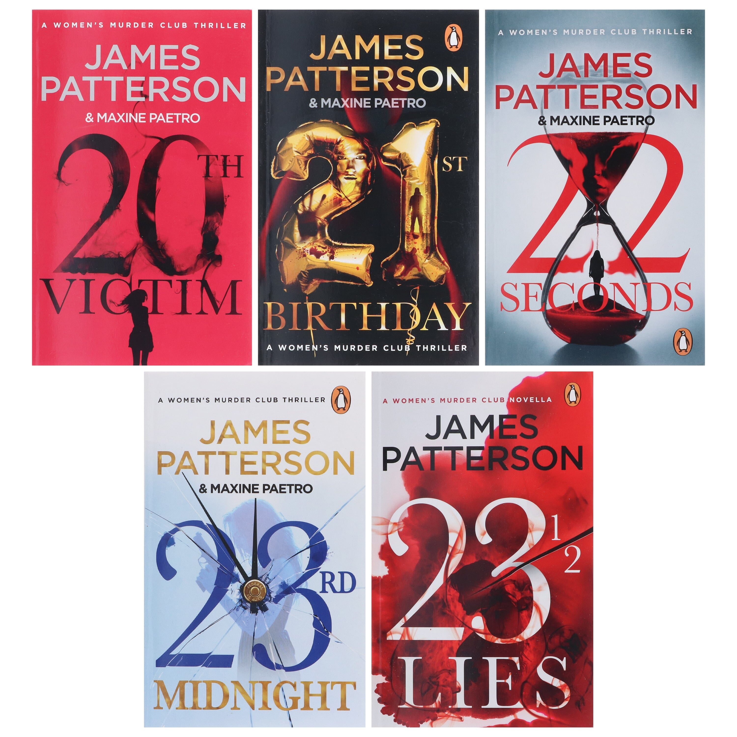 Alternative view of Women's Murder Club Series (Books 20-23½) by James Patterson - 5 Paperback Set