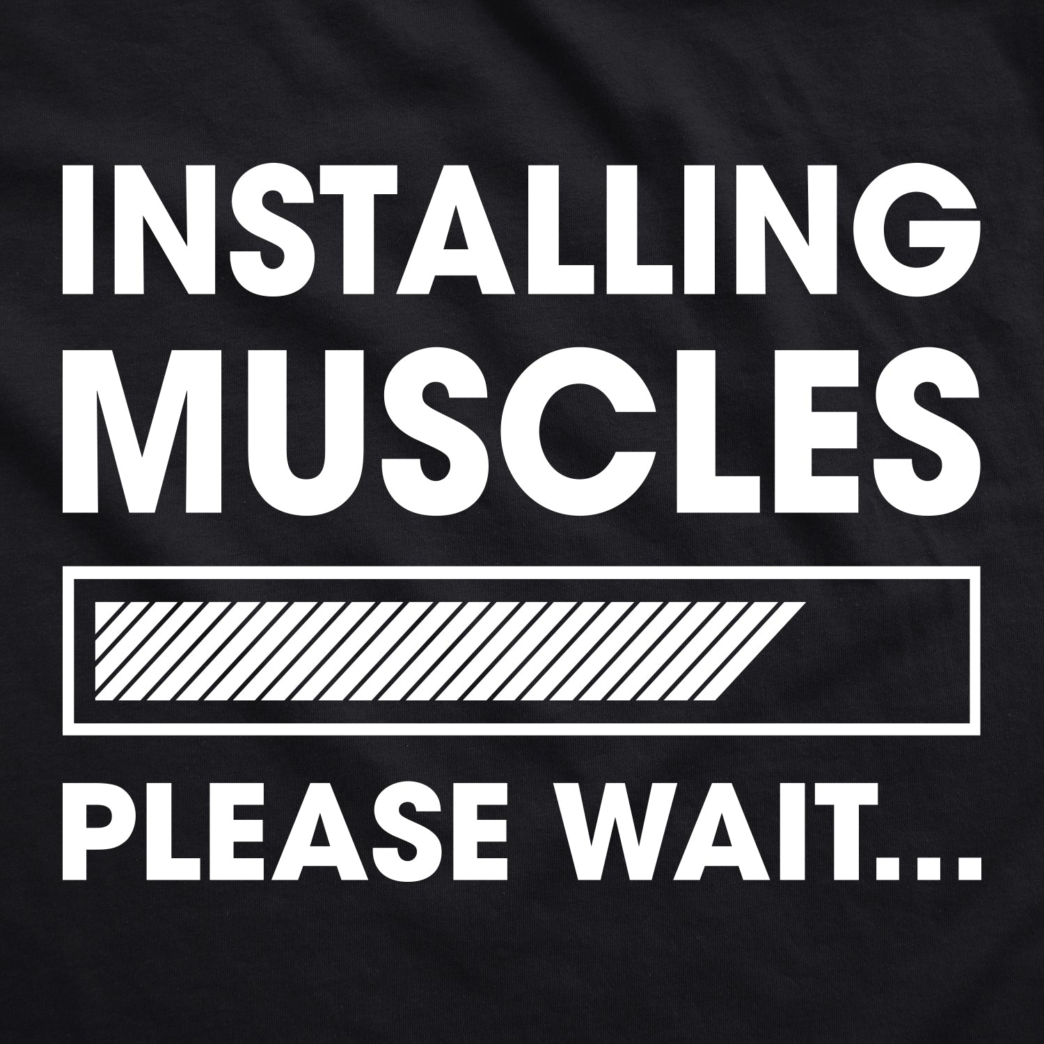 Alternative view of Installing Muscles Loading Funny Gym Workout Men's Tank Top