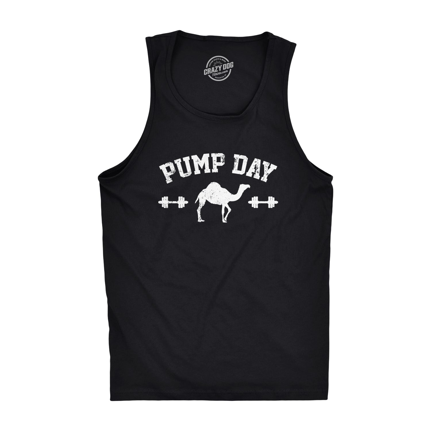 Pump Day Funny Gym Workout Muscle Bro Men's Tank Top