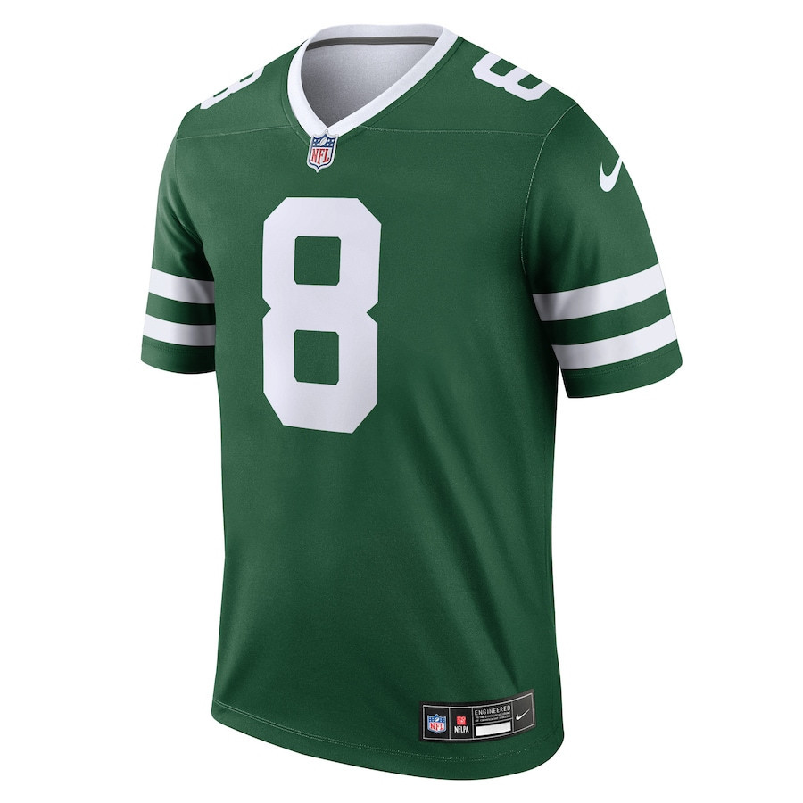 Alternative view of Aaron Rodgers 8 New York Jets Legend Jersey - Men, Legacy Green JS4458 nicesnker