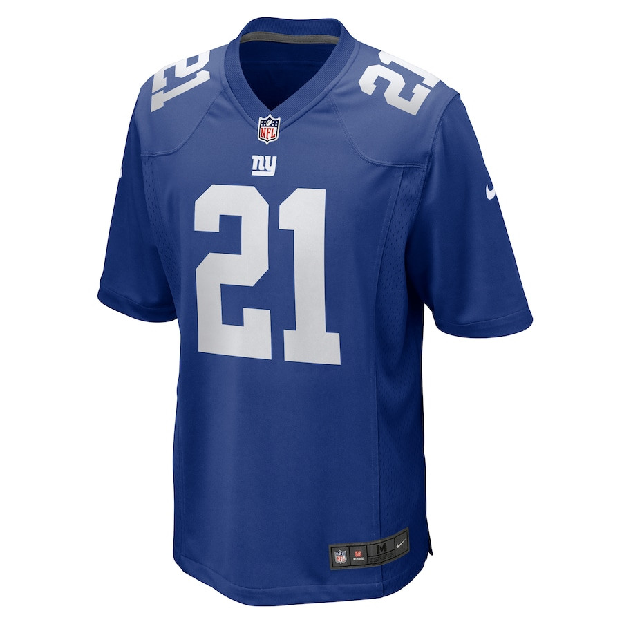 Alternative view of Adoree' Jackson 21 New York Giants Team Game Men Jersey - Royal JS3741 nicesnker