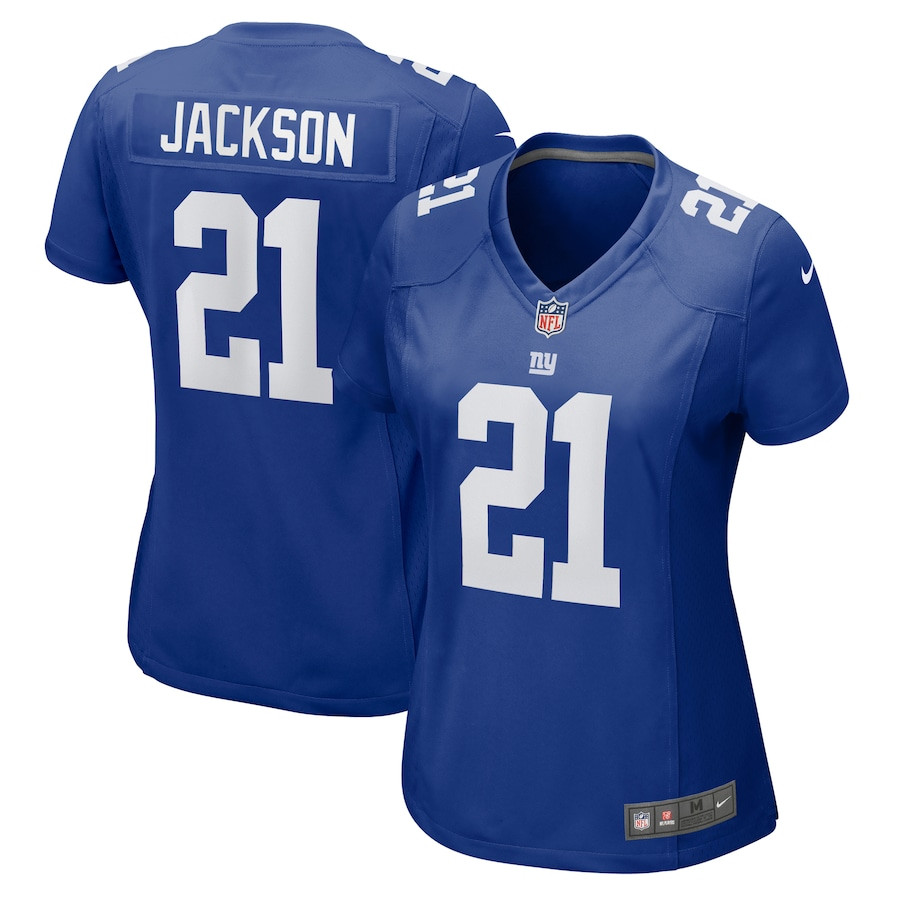 Adoree' Jackson 21 New York Giants Women's Game Jersey - Royal JS8544 nicesnker