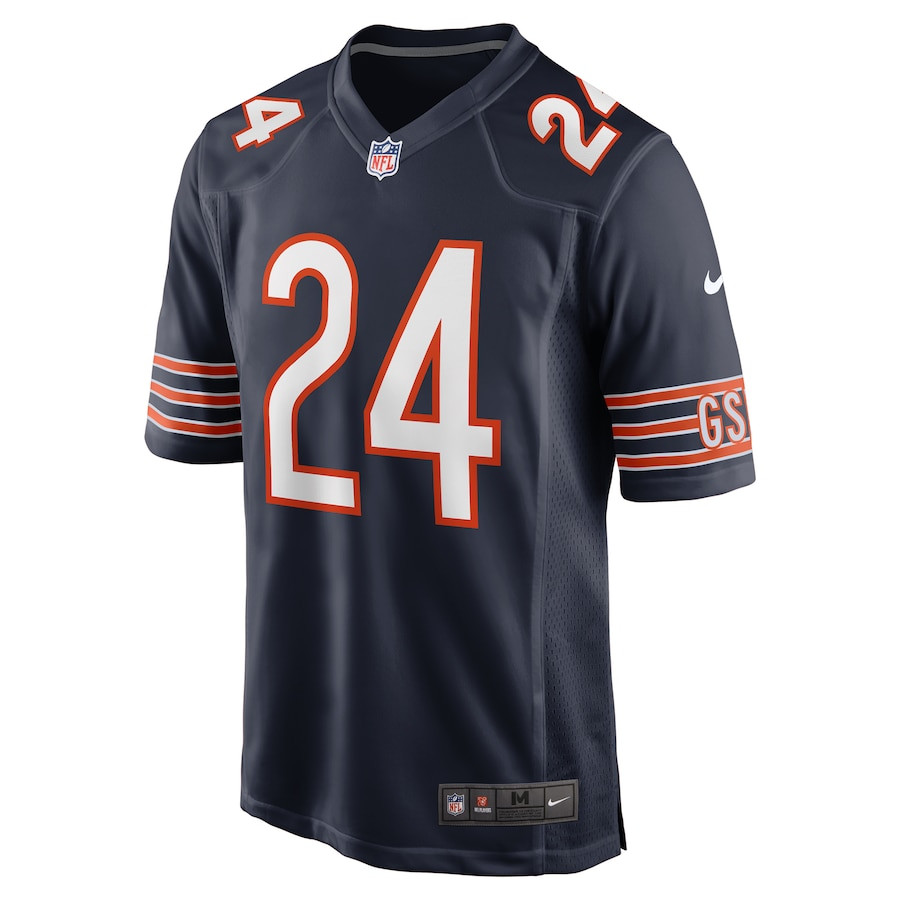 Alternative view of Adrian Colbert 24 Chicago Bears Team Game Men Jersey - Navy JS5863 nicesnker