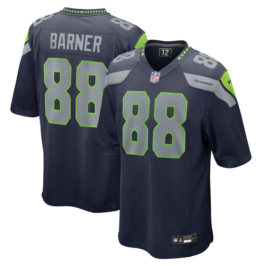 A.J. Barner 88 Seattle Seahawks Game Men Jersey - College Navy JS5970 nicesnker