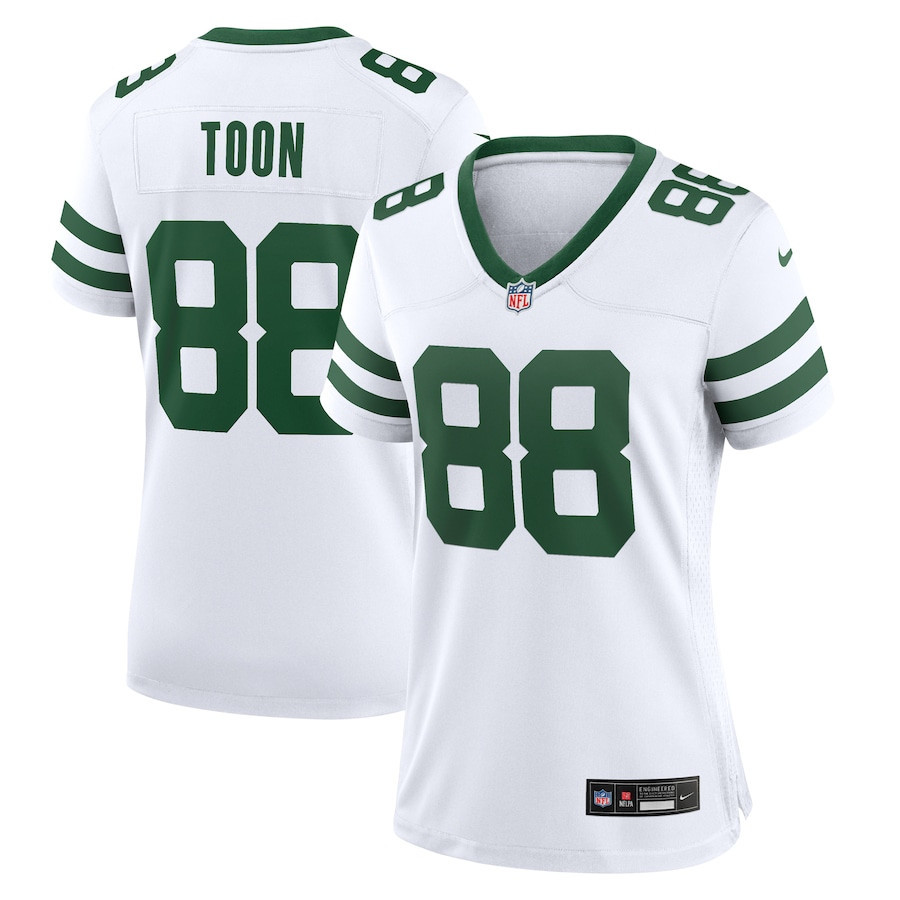 Al Toon 88 New York Jets Game Jersey Retired Player - Women, White JS7101 nicesnker