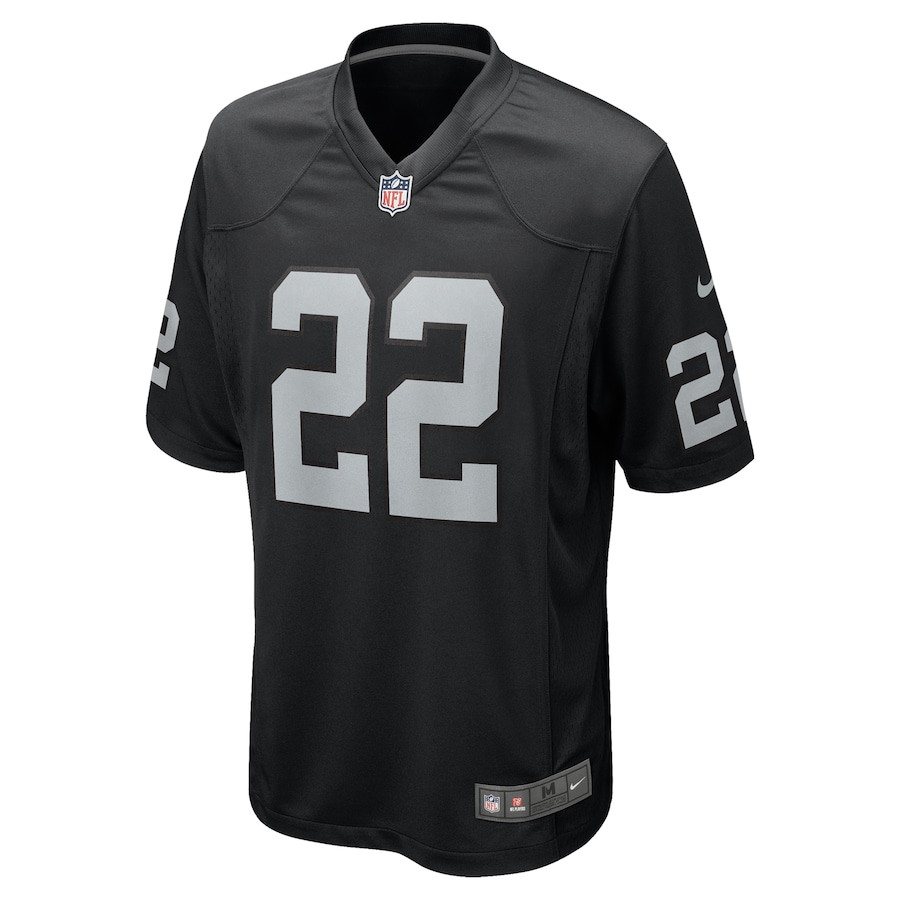 Alternative view of Alexander Mattison 22 Las Vegas Raiders Team Game Men Jersey - Black JS5433 nicesnker