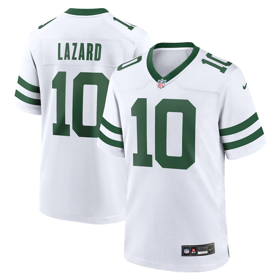 Allen Lazard 10 New York Jets Game Jersey - Men, Legacy White JS9394 nicesnker