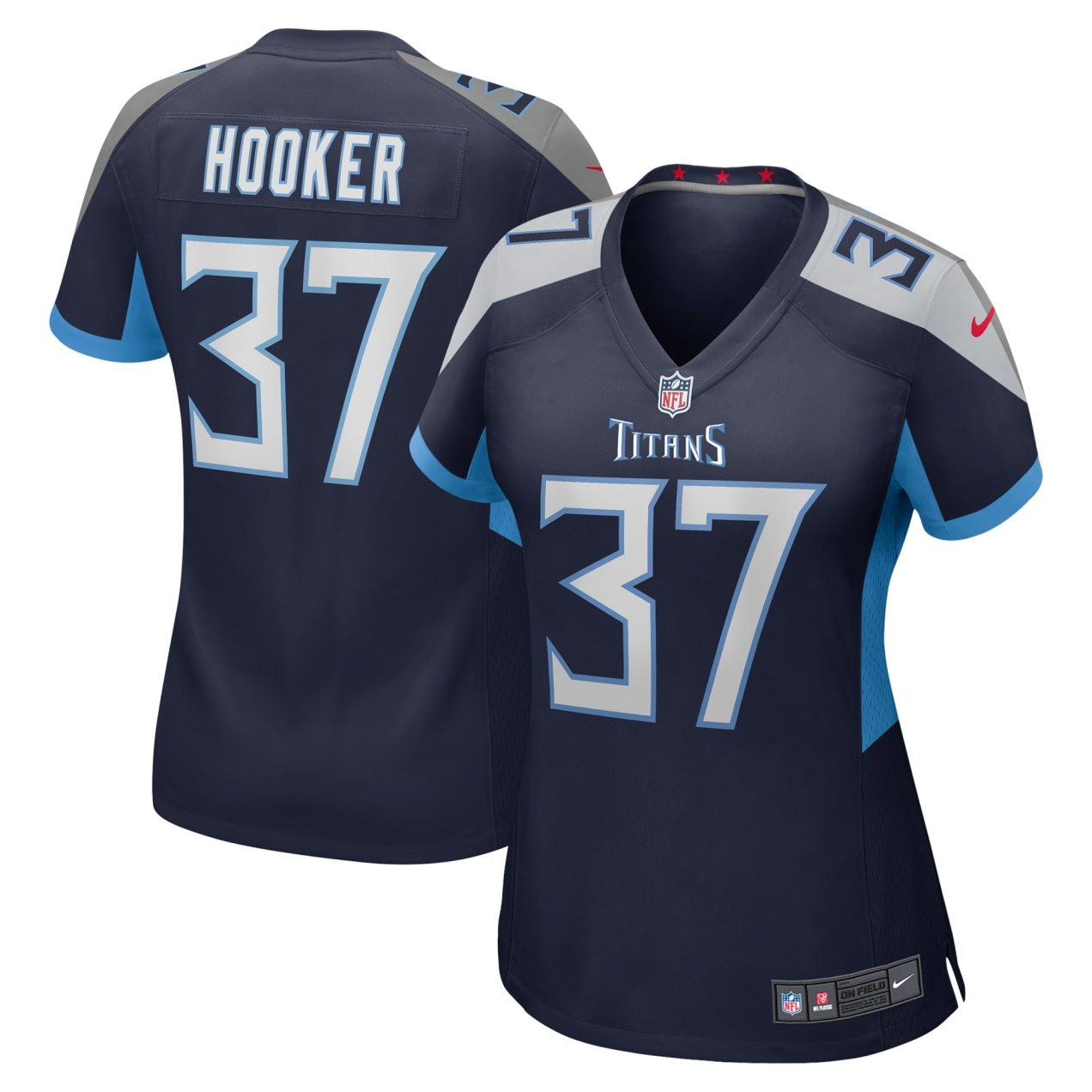 Amani Hooker 37 Tennessee Titans Women's Game Jersey - Navy JS1131 nicesnker
