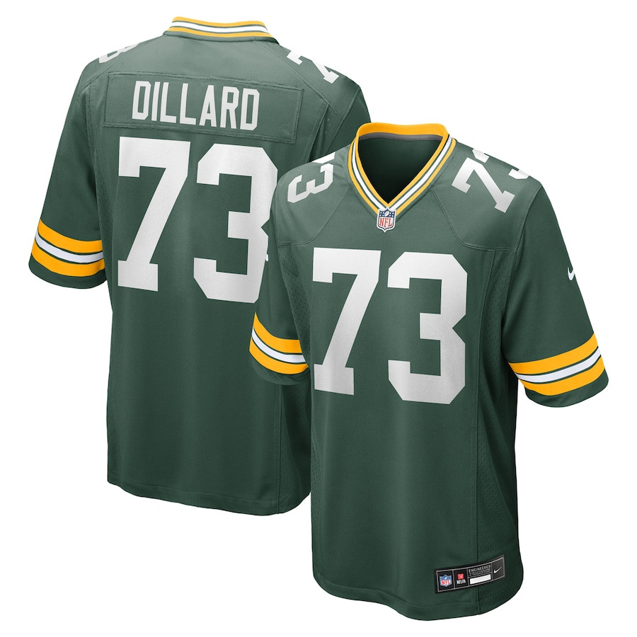 Andre Dillard 73 Green Bay Packers Game Men Jersey - Green JS9970 nicesnker