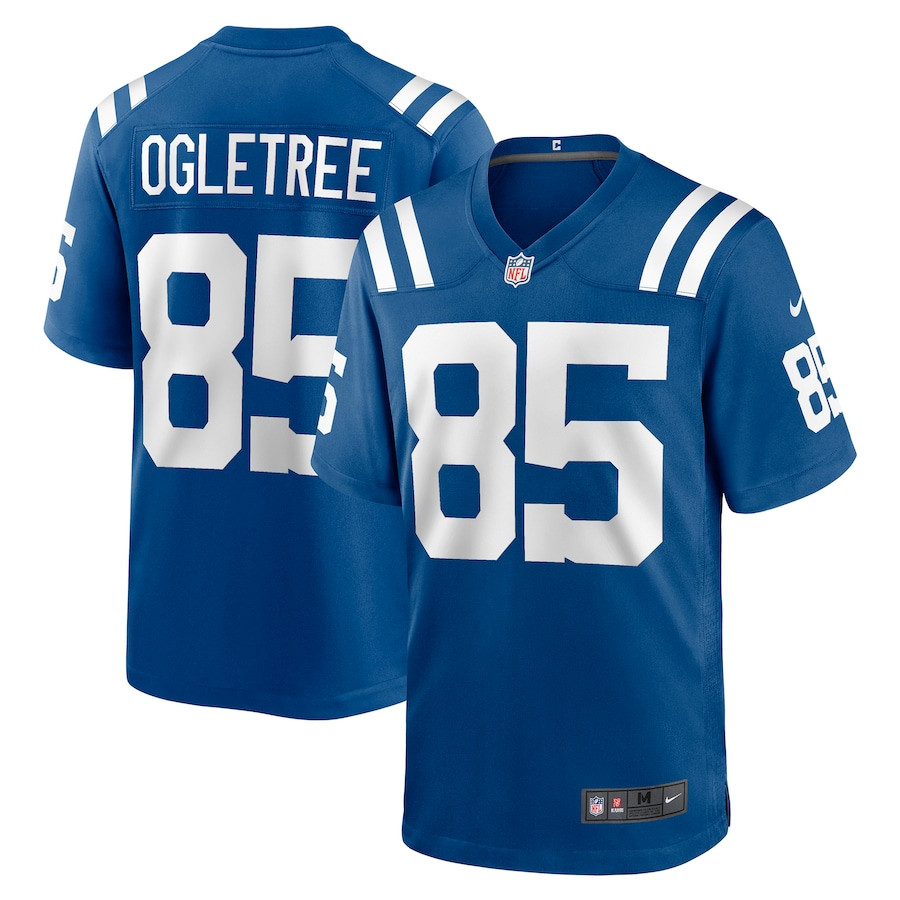 Andrew Ogletree 85 Indianapolis Colts Game Player Men Jersey - Royal JS9807 nicesnker