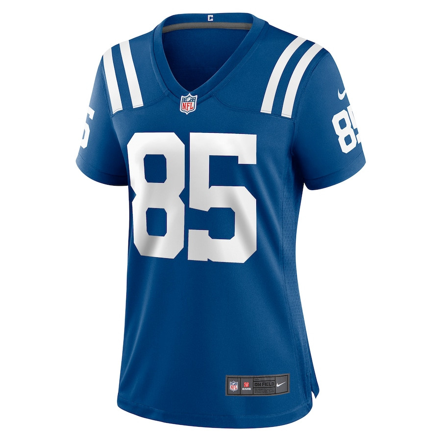 Alternative view of Andrew Ogletree 85 Indianapolis Colts Women's Game Jersey - Royal JS3751 nicesnker