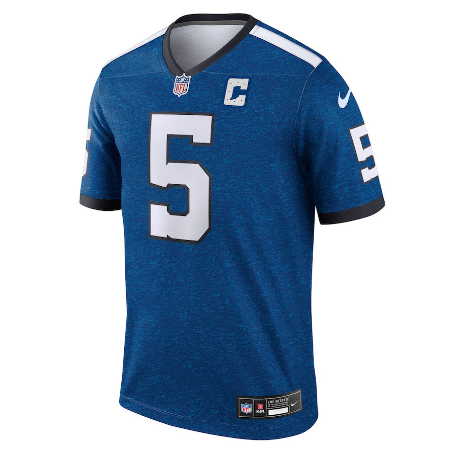 Alternative view of Anthony Richardson 5 Indianapolis Colts Alternate Legend Men Jersey - Royal JS2079 nicesnker