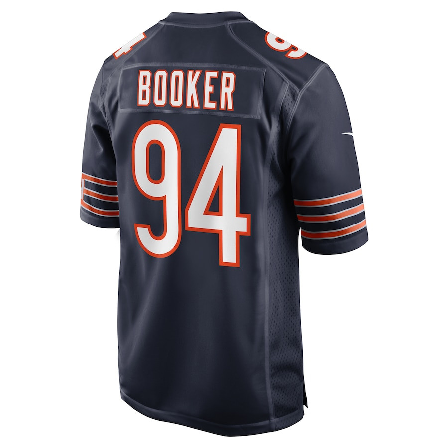 Austin Booker 94 Chicago Bears Game Men Jersey - Navy JS6773 nicesnker - Image 3