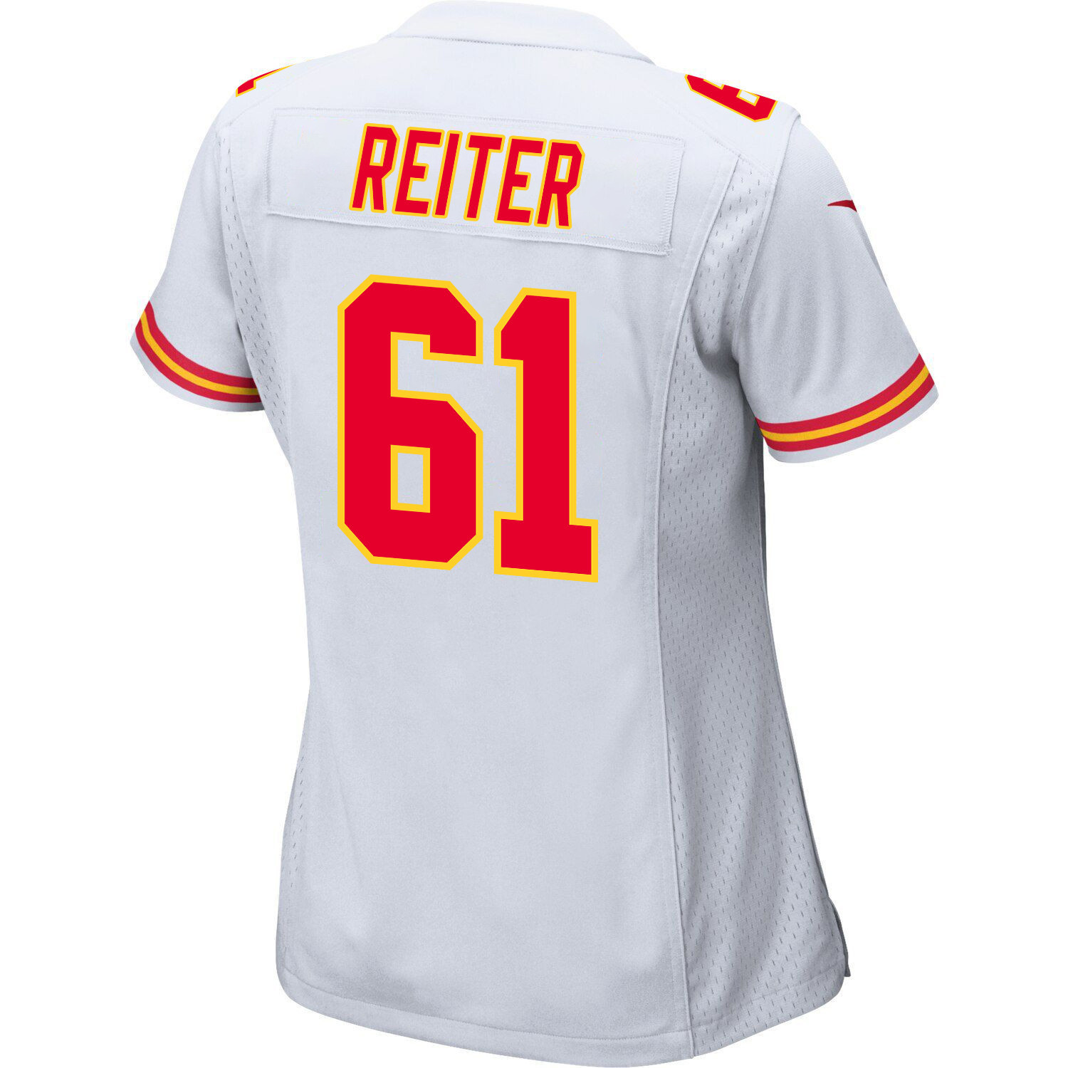 Austin Reiter 61 Kansas City Chiefs Super Bowl LVIII Patch Game Women Jersey - White JS6204 nicesnker - Image 3