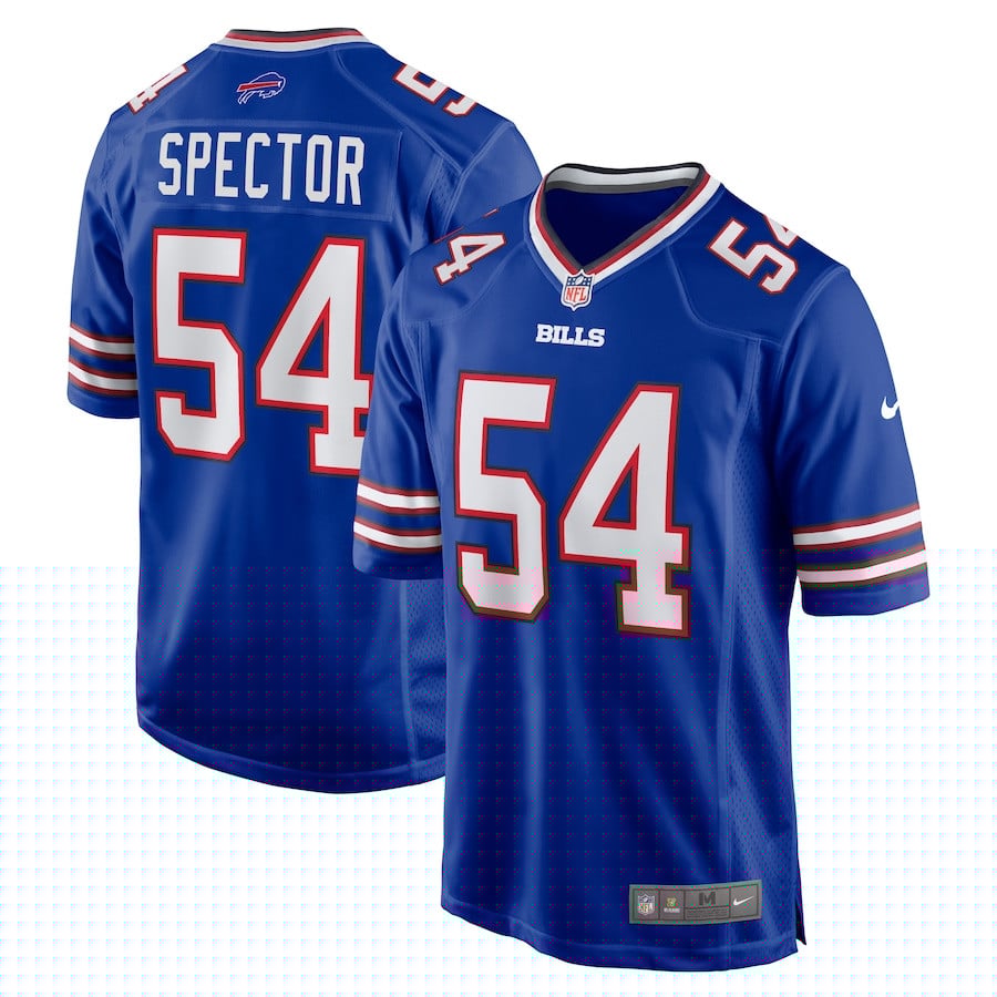 Baylon Spector 54 Buffalo Bills Men Game Jersey - Royal JS5672 nicesnker