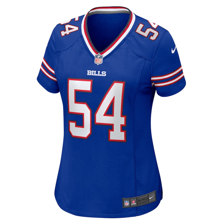 Alternative view of Baylon Spector 54 Buffalo Bills Women Game Jersey - Royal JS7239 nicesnker
