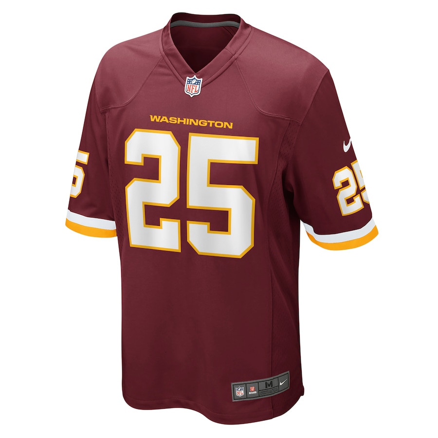 Alternative view of Benjamin St-Juste 25 Washington Football Team Men Game Jersey - Burgundy JS7100 nicesnker