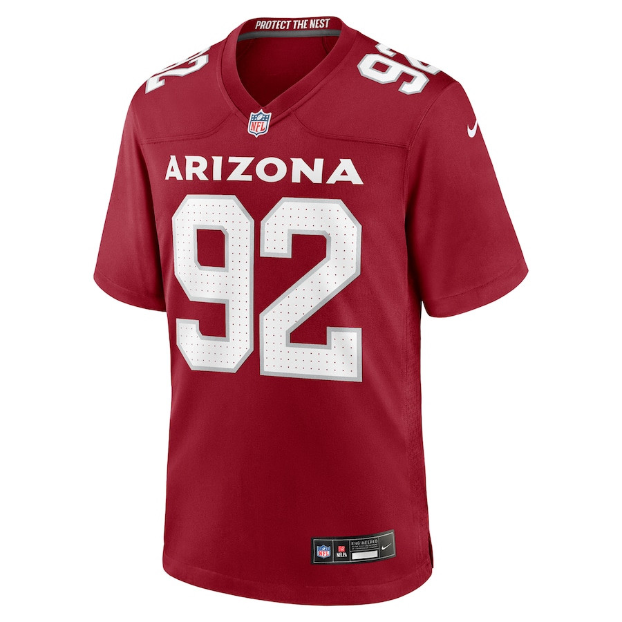Alternative view of Bilal Nichols 92 Arizona Cardinals Team Game Men Jersey - Cardinal JS3042 nicesnker