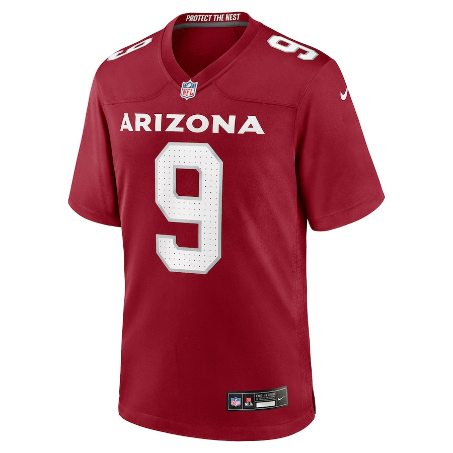 Alternative view of BJ Ojulari 9 Arizona Cardinals Team Game Men Jersey - Cardinal JS6175 nicesnker