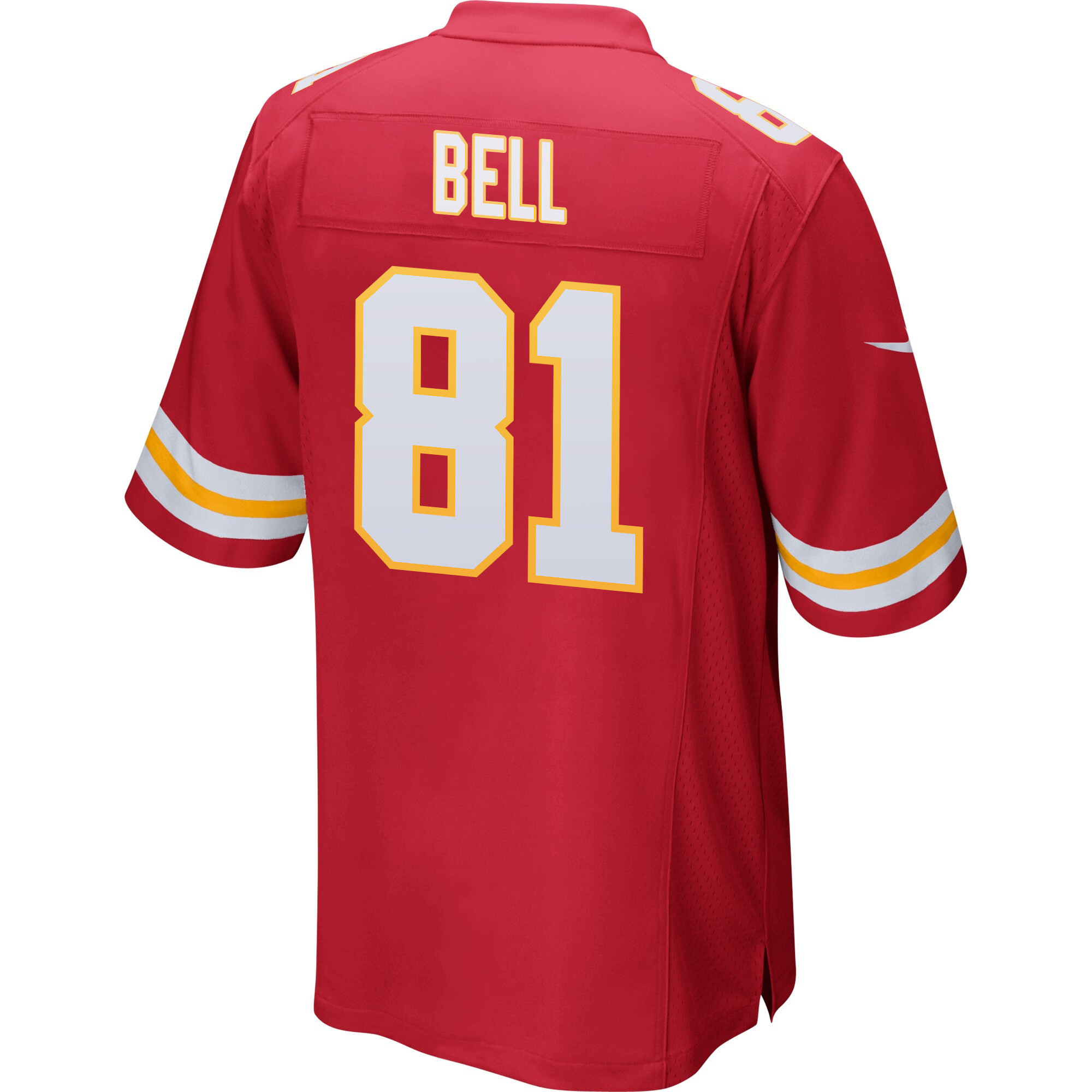 Blake Bell 81 Kansas City Chiefs Super Bowl LVIII Champions 4X Game Men Jersey - Red JS6032 nicesnker - Image 3