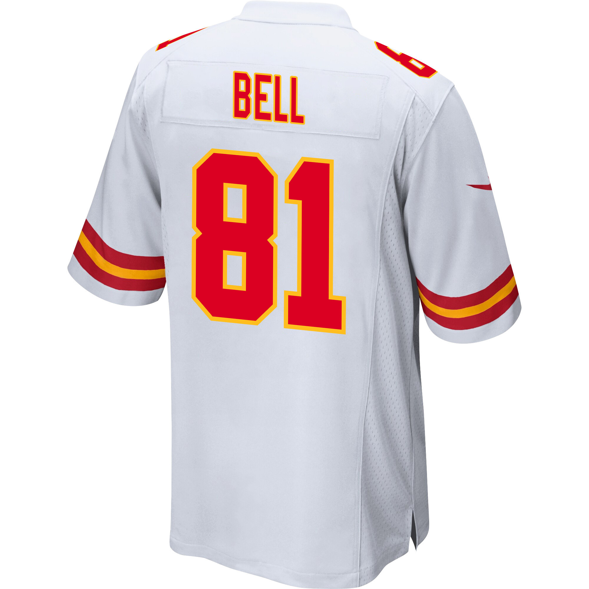 Blake Bell 81 Kansas City Chiefs Super Bowl LVIII Champions 4X Game Men Jersey - White JS6967 nicesnker - Image 3