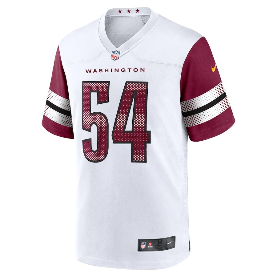 Alternative view of Bobby Wagner 54 Washington Commanders Game Men Jersey - White JS3597 nicesnker