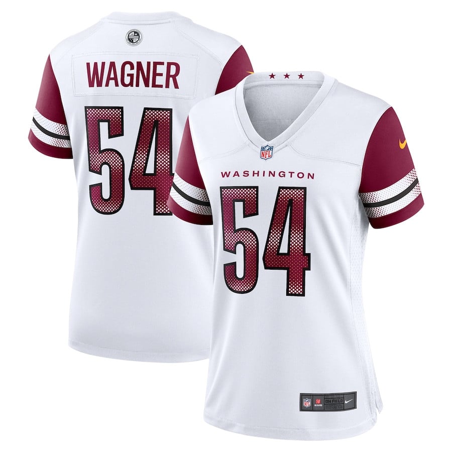 Bobby Wagner 54 Washington Commanders Women's Game Jersey - White JS5522 nicesnker