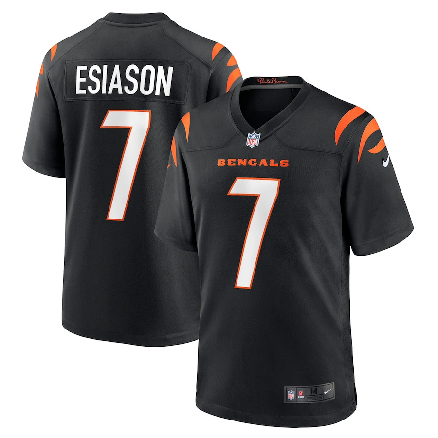 Boomer Esiason 7 Cincinnati Bengals Men Retired Jersey - Black JS8305 nicesnker