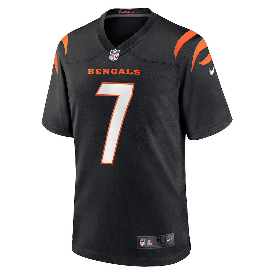 Alternative view of Boomer Esiason 7 Cincinnati Bengals Men Retired Jersey - Black JS8305 nicesnker
