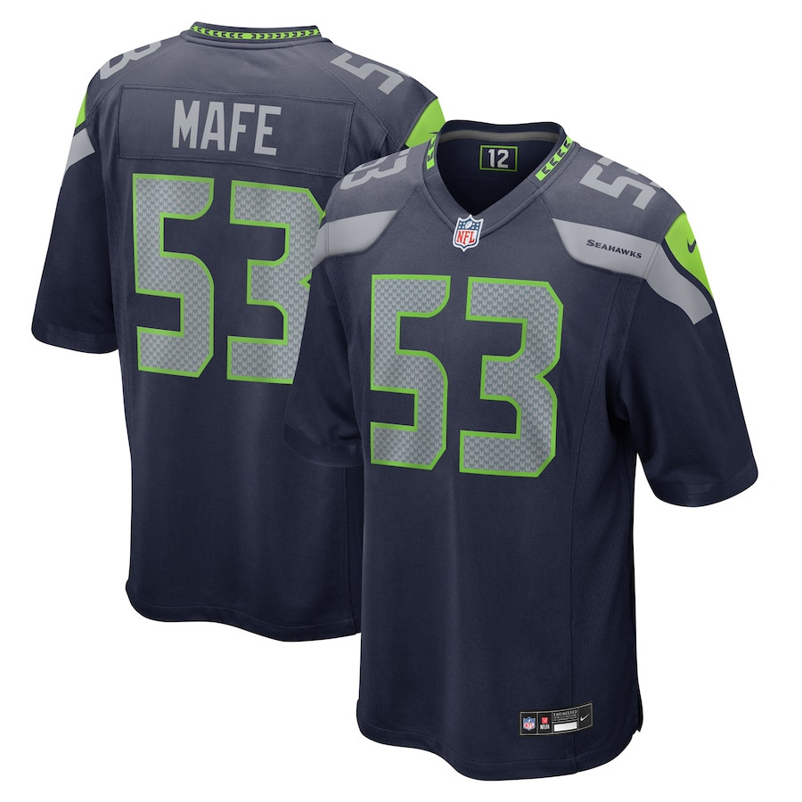 Boye Mafe 53 Seattle Seahawks Game Men Jersey - College Navy JS3950 nicesnker