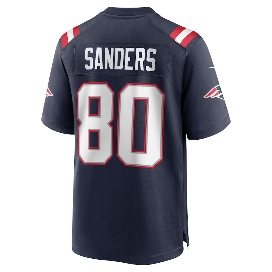 Braylon Sanders 80 New England Patriots Game Men Jersey - Navy JS8508 nicesnker - Image 3