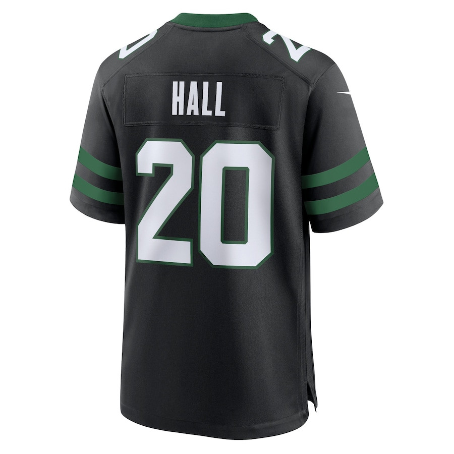 Breece Hall 20 New York Jets Alternate Game Men Jersey - Legacy Black JS7724 nicesnker - Image 3