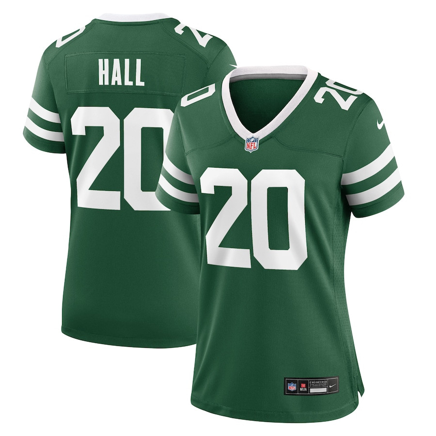 Breece Hall 20 New York Jets Game Women Jersey - Legacy Green JS2205 nicesnker