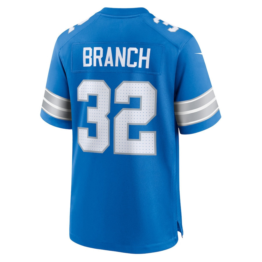 Brian Branch #32 Detroit Lions Super Bowl LIX Jersey - Men's - Blue JS7099 nicesnker - Image 3