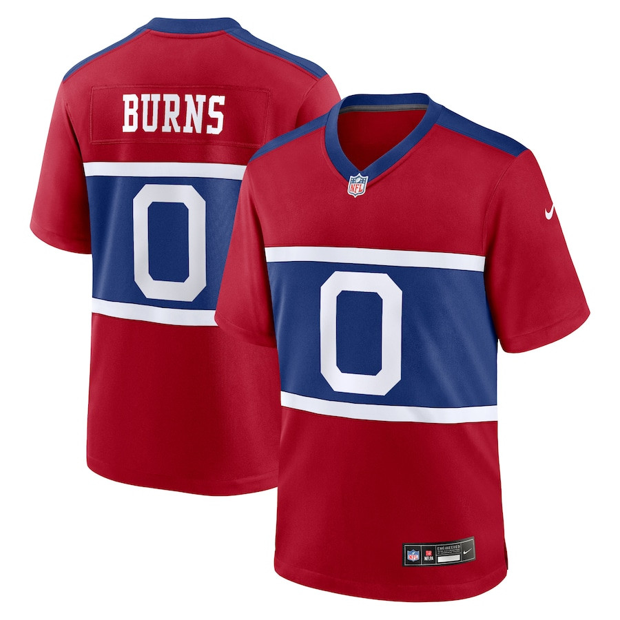 Brian Burns 0 New York Giants Alternate Player Game YOUTH Jersey - Century Red JS2990 nicesnker