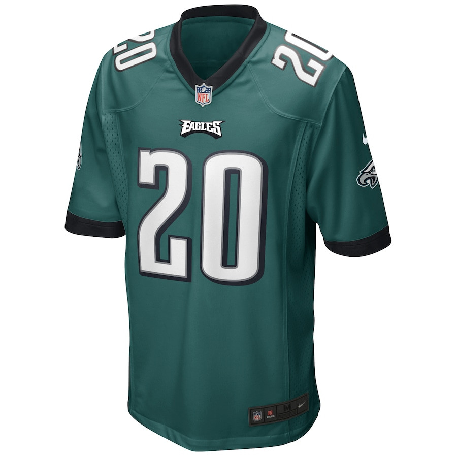 Alternative view of Brian Dawkins 20 Philadelphia Eagles Men Game Retired Jersey - Midnight Green JS3561 nicesnker